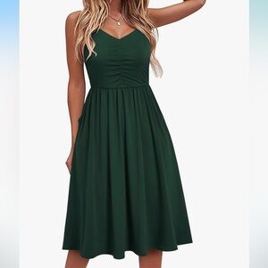 Yathon casual women’s dress with pockets and adjustable straps